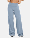 SoftMotion Straight Leg High Waisted Loose-Fitting Casual Pants