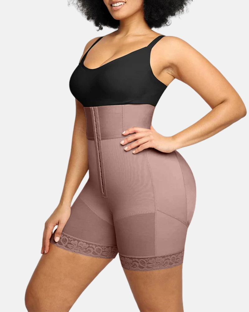 Double-Layer Tummy Control BBL High Waist Girdle Shorts