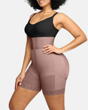 Double-Layer Tummy Control BBL High Waist Girdle Shorts