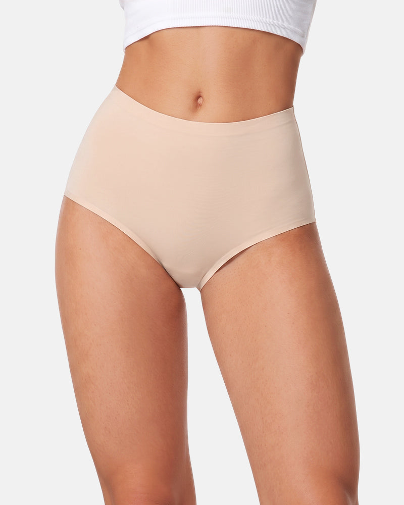Women No Show High Waist Underwear