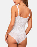 Lace Shapewear Thong Tummy Control Bodysuit