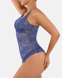 Lace Shapewear Thong Tummy Control Bodysuit