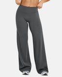 SoftMotion Straight Leg High Waisted Loose-Fitting Casual Pants