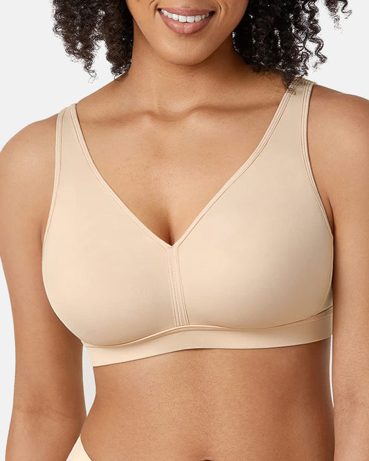Comfortable Plus Size Full Coverage Wireless Bra