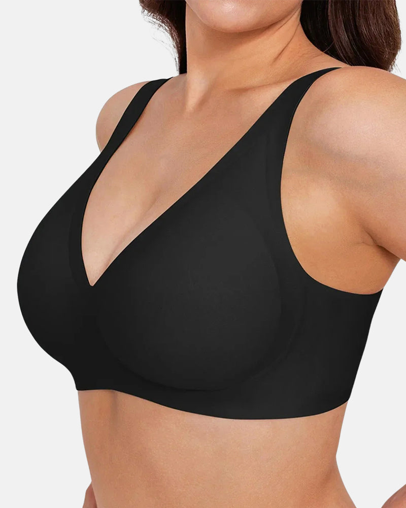 Jelly Seamless Wireless Push-Up Bra