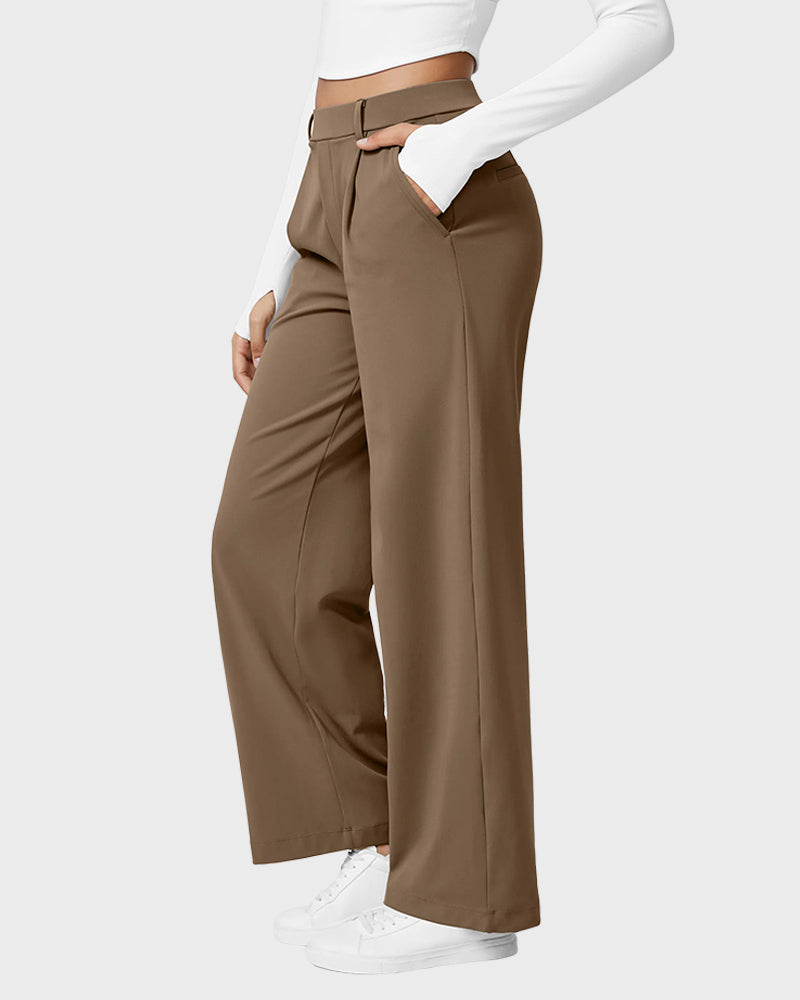 High Waisted Work Pants for Women
