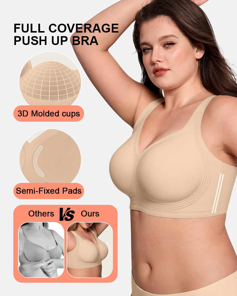 Push Up Wireless Jelly Bra Full Coverage