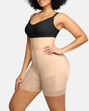 Double-Layer Tummy Control BBL High Waist Girdle Shorts