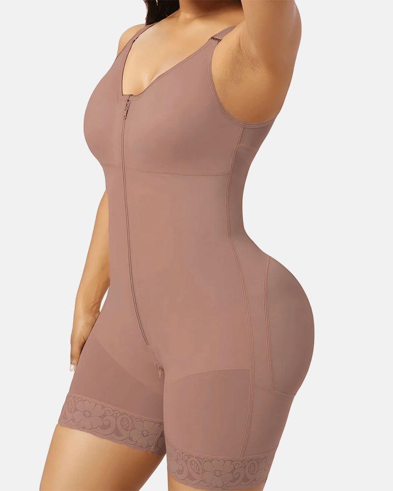 Overbust Fajas Colombianas Shapewear for Women Tummy Control Brief Shaper for Summer Shorts and Skirts