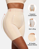 Breathable High Waisted Tummy Control Shapewear Butt Lifting Seamless Shorts