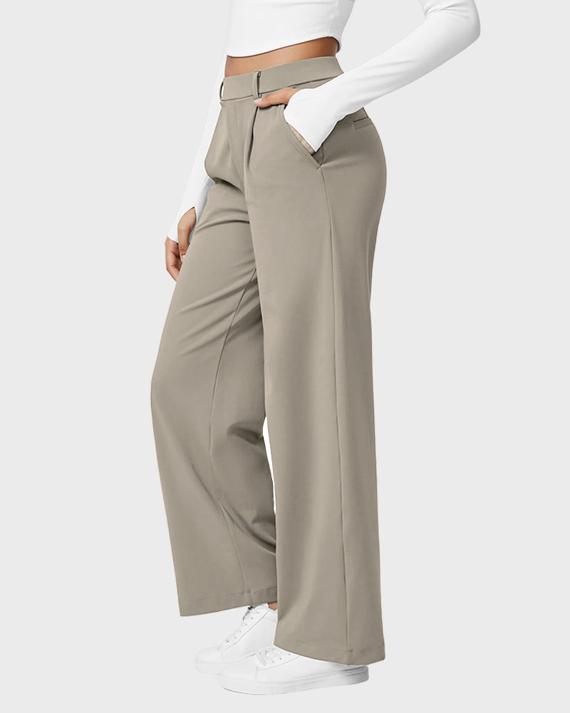 High Waisted Work Pants for Women