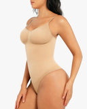 Tummy Control Seamless Thong Bodysuit