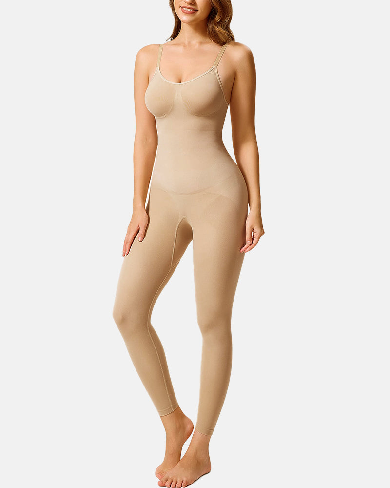 Seamless Full Body Compression Bodysuit
