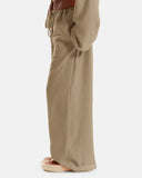 Women's Solid Pocket Pants Wide Leg