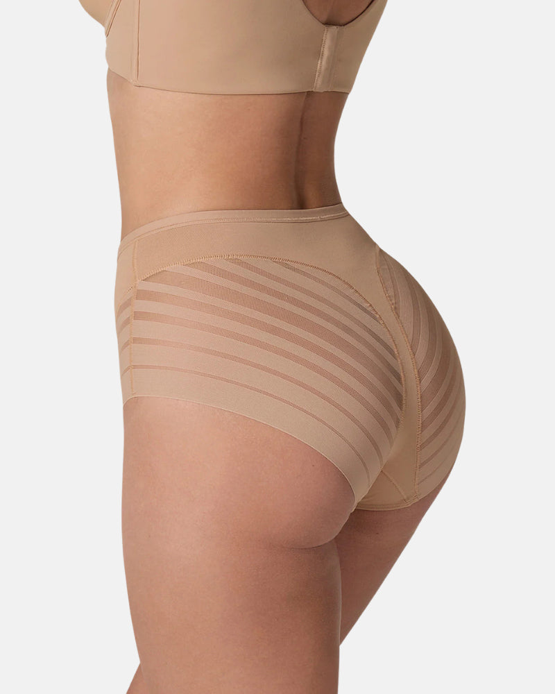 Braguitas invisibles de encaje con control de abdomen