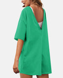 Women’s Loose-Fitting Casual Jumpsuit
