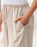 Pantalones Palazzo Anchos Ligeros para Mujer