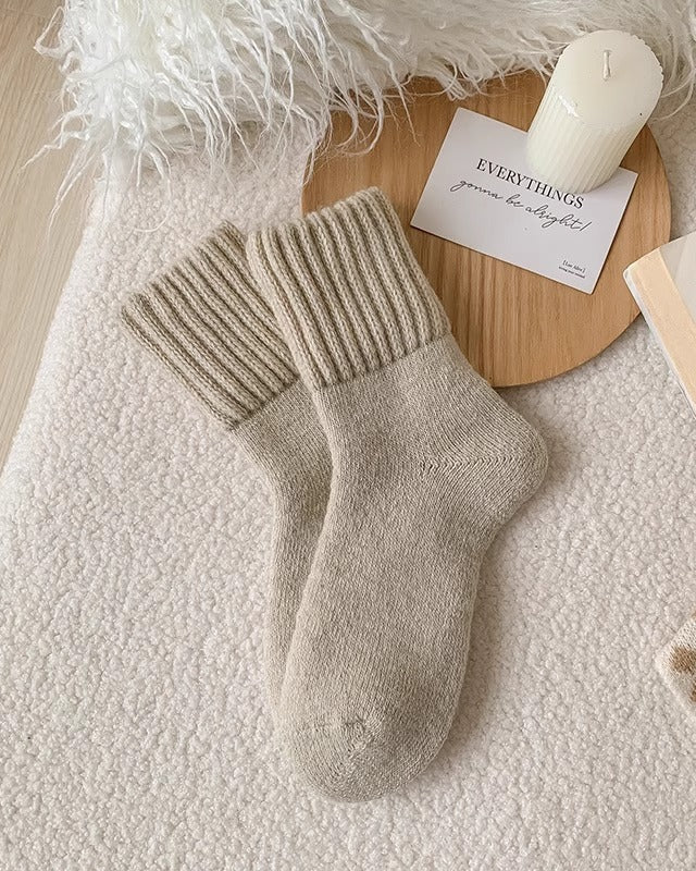 Boot Socks for Women - Thick Winter Knit Warm Socks(5 Pairs)