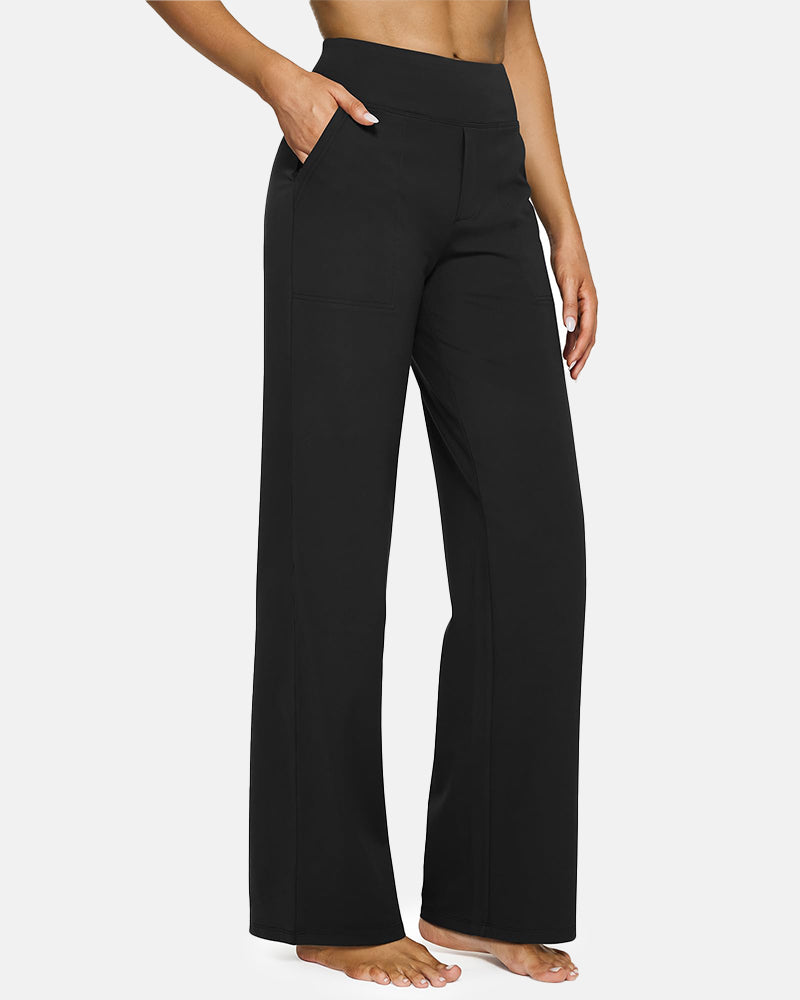 Women's Slimming High-Waist Wide Leg Pants