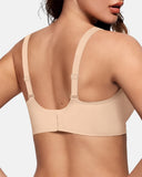 Seamless Deep V Push-Up Wireless Bra