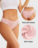 Comfy Cotton Sexy Cheeky Panties 10-Pack