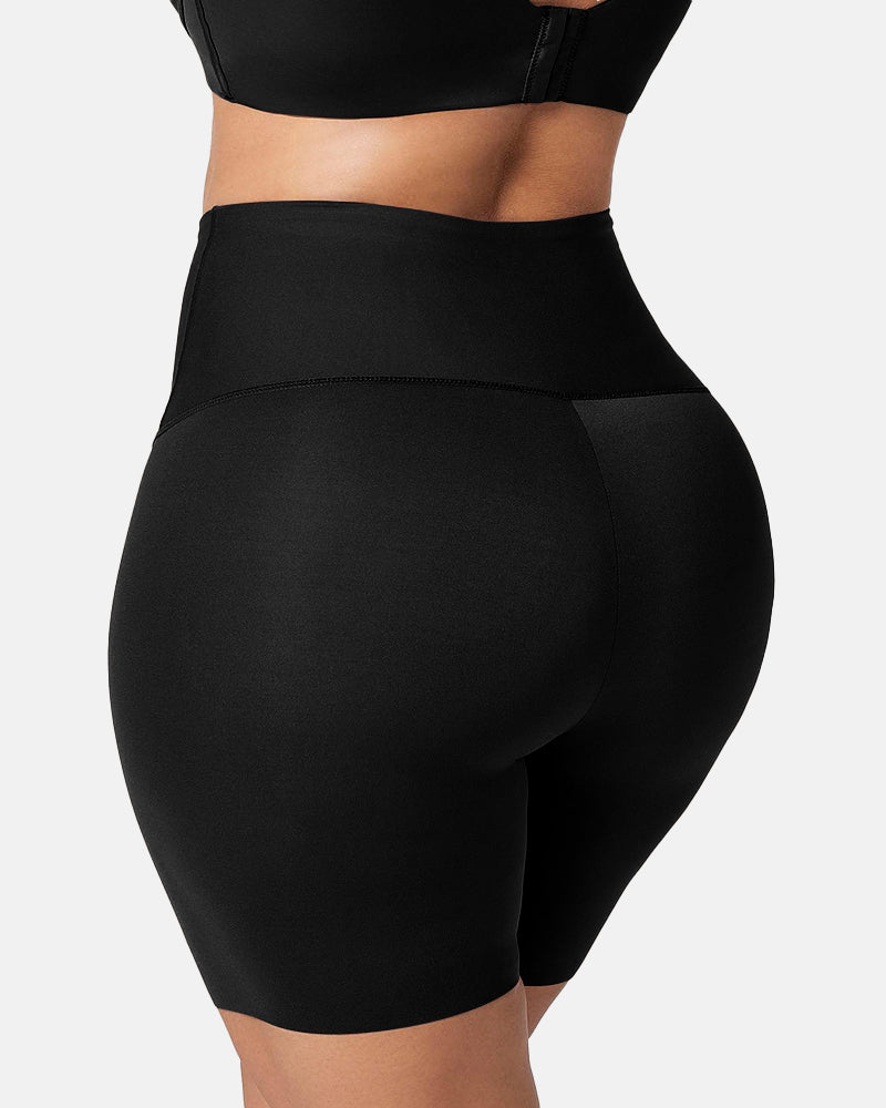 Seamless Shaping Shorts No Slip Waistband Butt Lift Tummy Control
