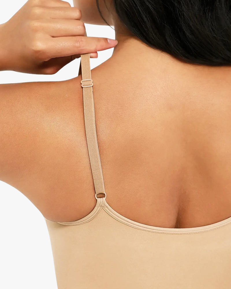 Tummy Control Seamless Thong Bodysuit