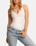 Lace Shapewear Thong Tummy Control Bodysuit