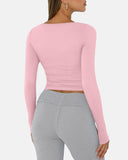 Slim-Fit Square Neck Top