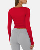 Slim-Fit Square Neck Top