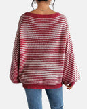 Women's Striped Knit Top