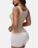 Double-Layer Tummy Control Waist Shaper Vest With Bra