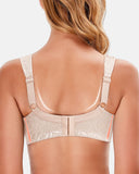 Women's Full Coverage Non Padded Wireless Bra Plus Size Minimizer Bras