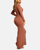 All-in-One Shapewear Dress with Built-In Bra