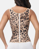 Double-Layer Tummy Control Waist Shaper Vest With Bra