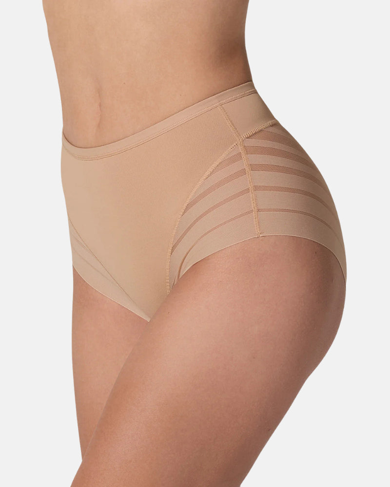 Braguitas invisibles de encaje con control de abdomen