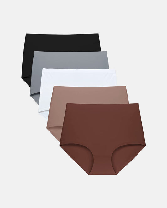 Women No Show High Waist Underwear