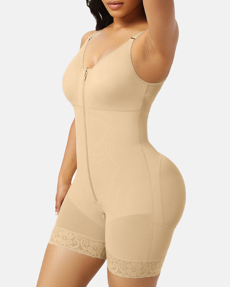 Overbust Fajas Colombianas Shapewear for Women Tummy Control Brief Shaper for Summer Shorts and Skirts