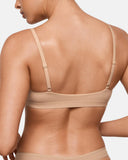 Bralette de Triángulo Sin Costuras para Mujer, Sujetador Cómodo Sin Aros