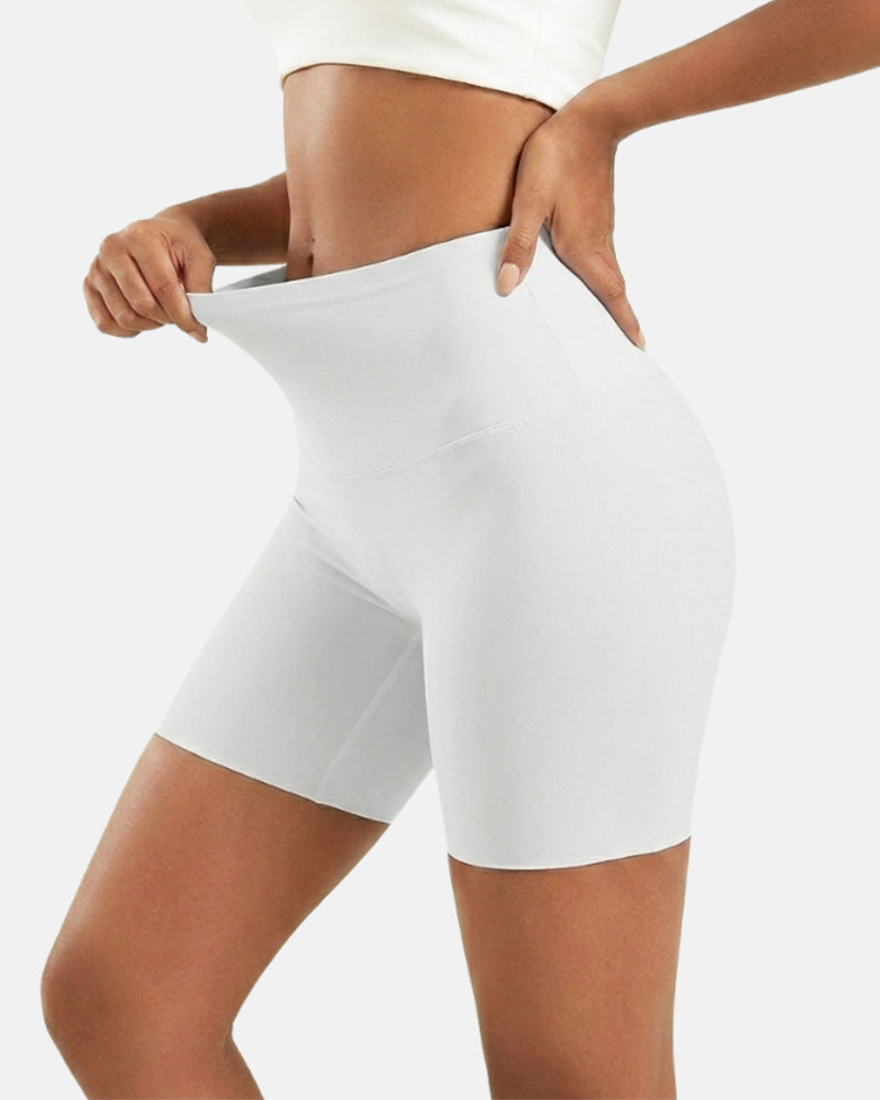 Pantalones cortos de faja sin costuras de cintura alta que controlan el abdomen