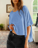 Soft Everyday Oversized Solid T-Shirt