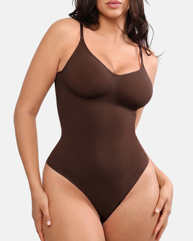 Backless Slimming Thong Bodysuit
