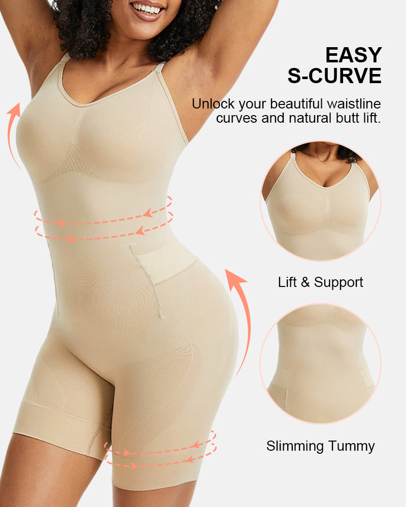 All-in-One Shapewear with Easy-Off Technology