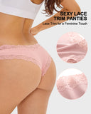 Comfy Cotton Sexy Cheeky Panties 10-Pack