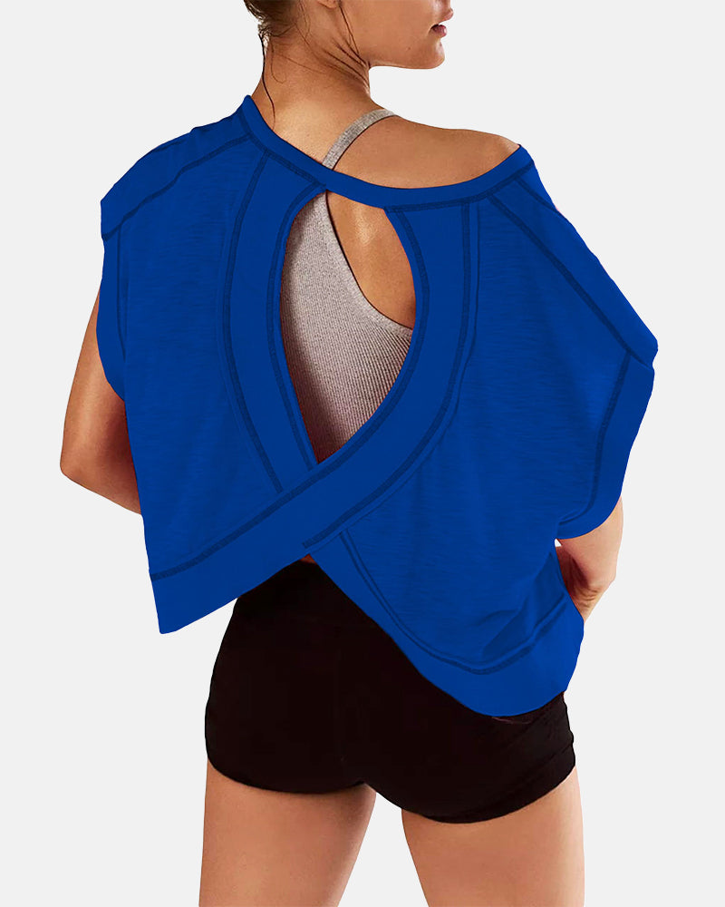 Camisetas sin mangas con tirantes finos, bordado troquelado y cuello redondo