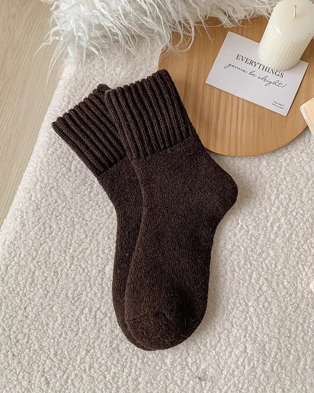 Boot Socks for Women - Thick Winter Knit Warm Socks(5 Pairs)