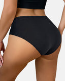 Tangas sin costura de cintura alta con control de abdomen para mujer