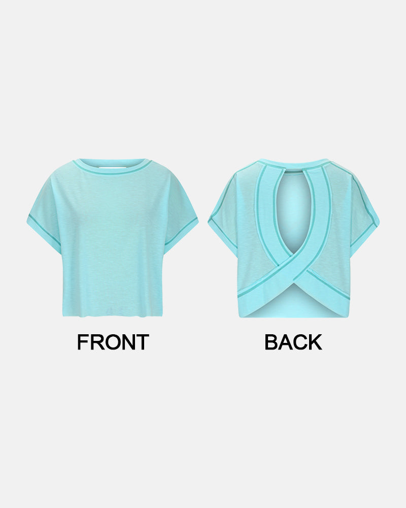 Camisetas sin mangas con tirantes finos, bordado troquelado y cuello redondo