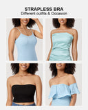 Full Support Non-Slip Strapless Minimizer Bra