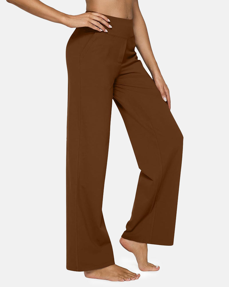 Women's Slimming High-Waist Wide Leg Pants